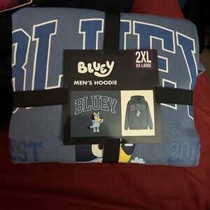 Men bluey hoodie
